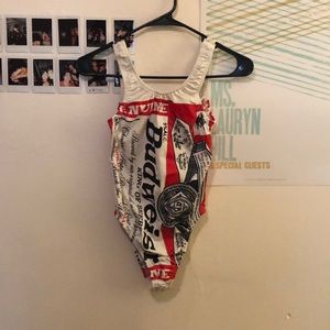 Vintage Budweiser Bathing Suit
